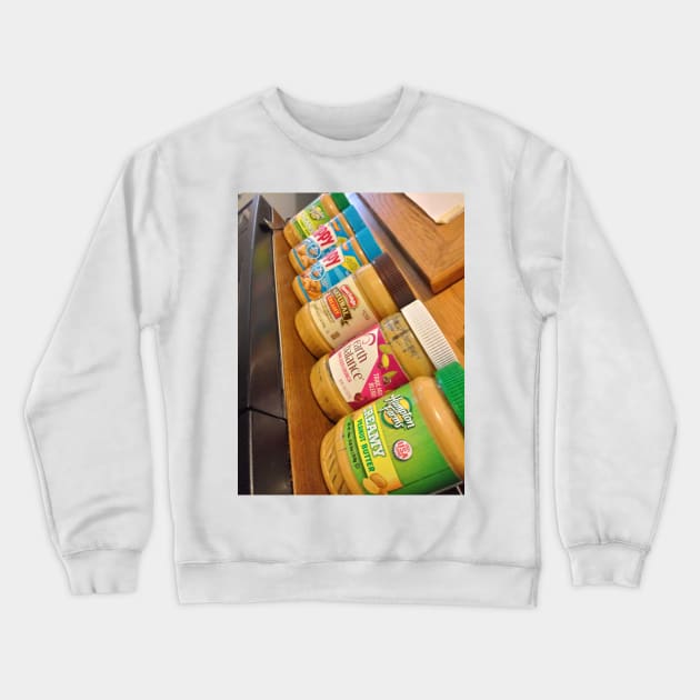 Peanut butter Crewneck Sweatshirt by Popoffthepage